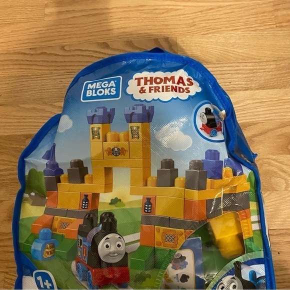 Thomas & Friends Mega Bloks Set Building Kids Toy Blue Yellow - Picture 3 of 4